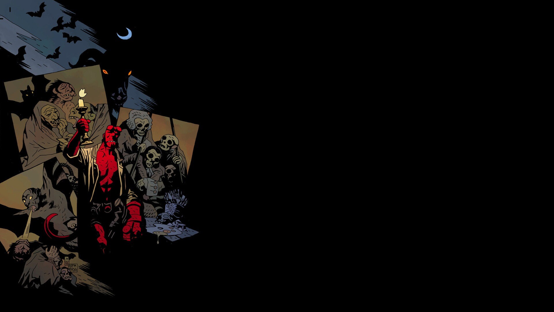 Hellboy HD Hintergrund, Hintergrundbild, 1920x1080 Full HD Desktop