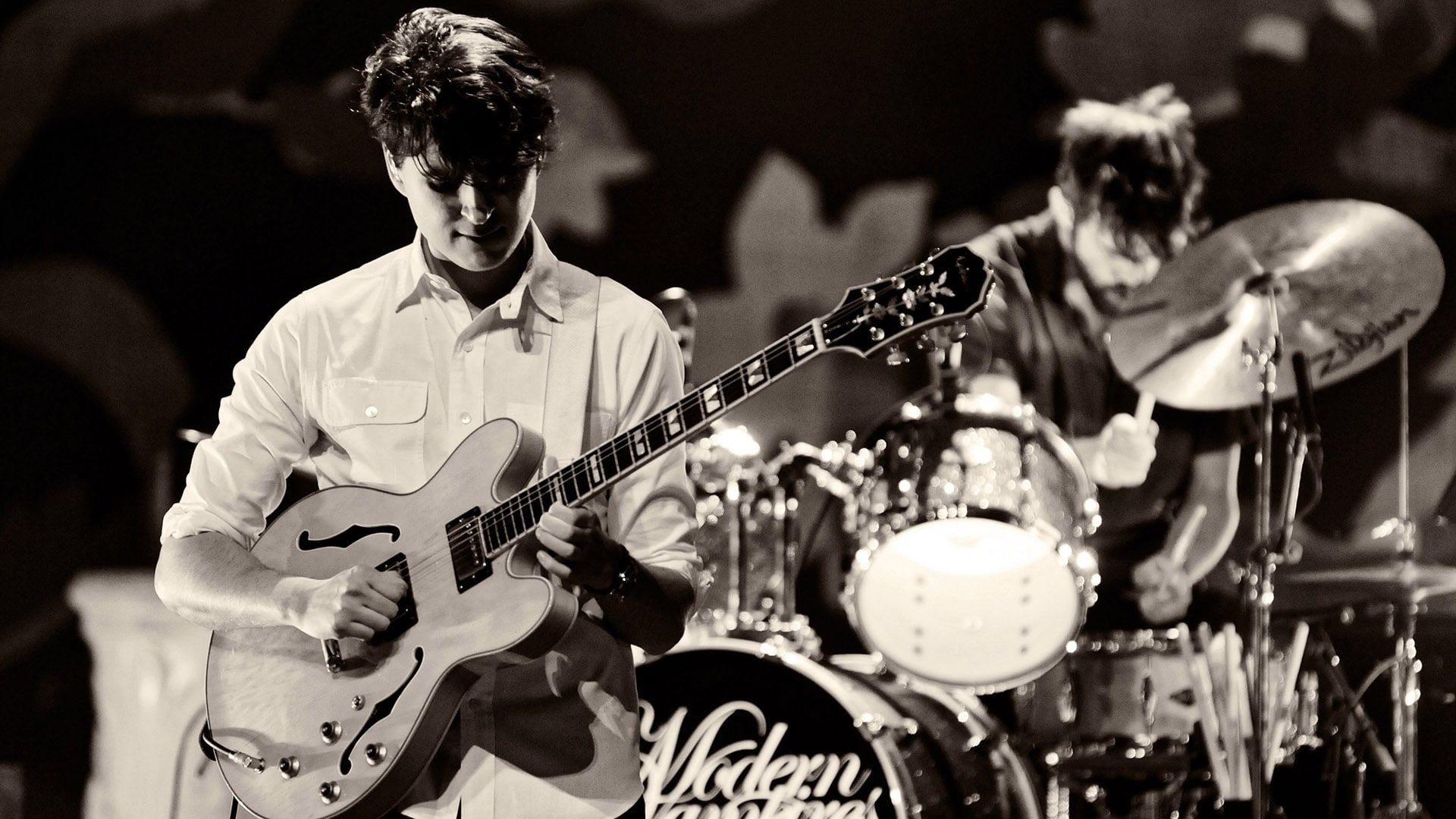 Vampire Weekend bandmates, Indie music icons, Unique musical style, Chart-topping hits, 1920x1080 Full HD Desktop