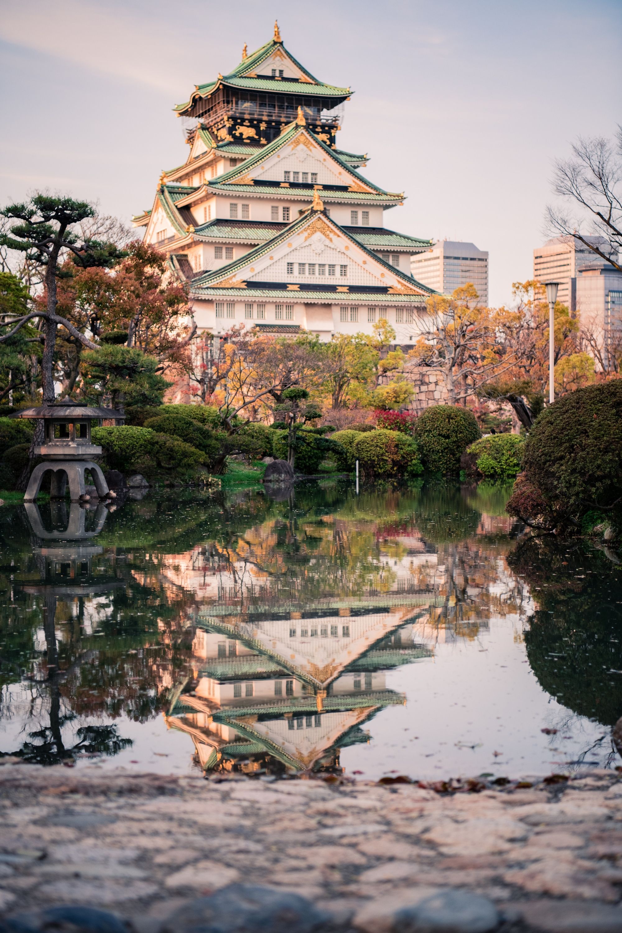 Osaka Castle, Travels, Japan exploration, Land of the Rising Sun, 2000x3000 HD Phone