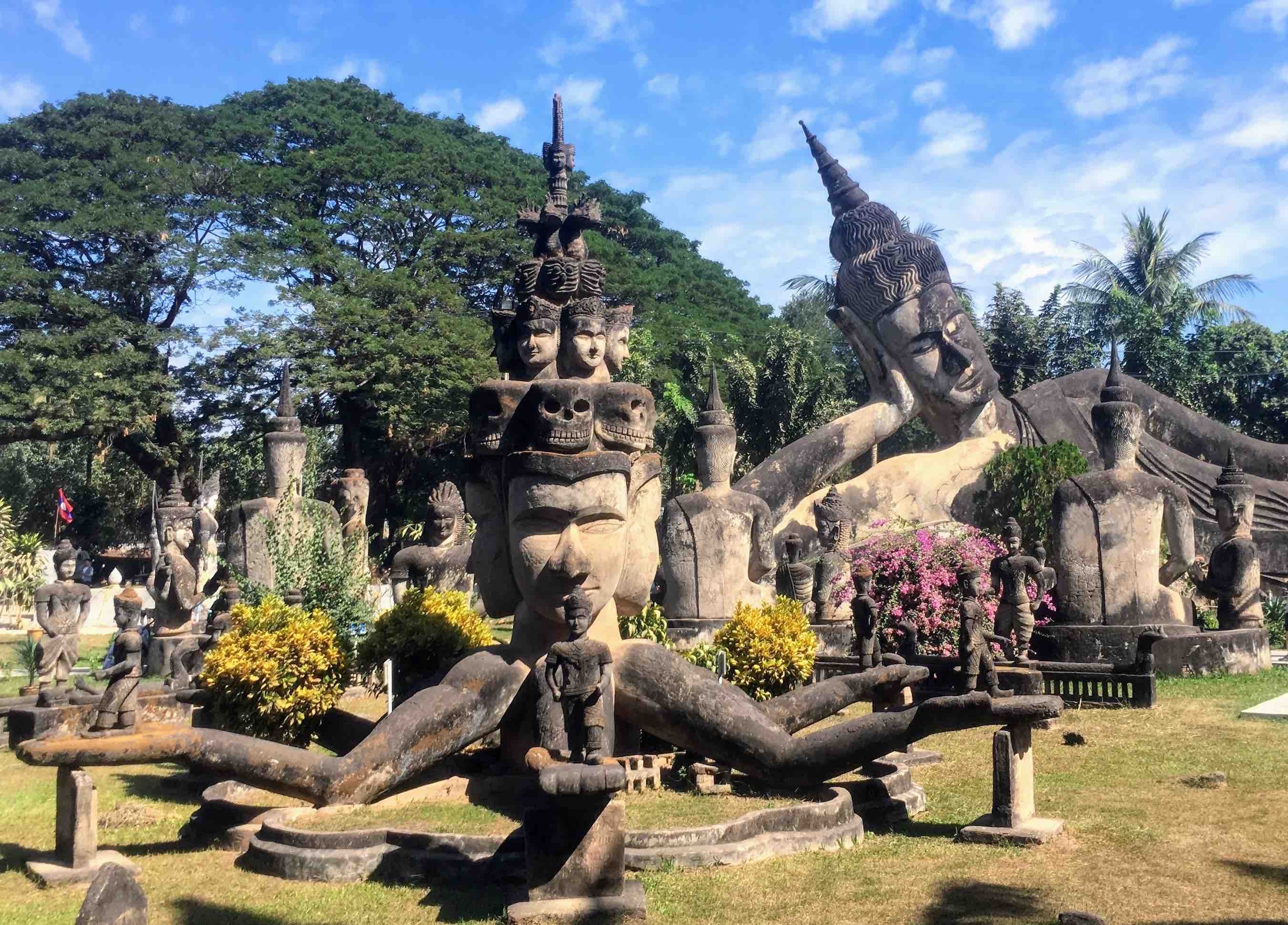 Buddha Park, Must-See Site, Vientiane, Laos, 2710x1940 HD Desktop