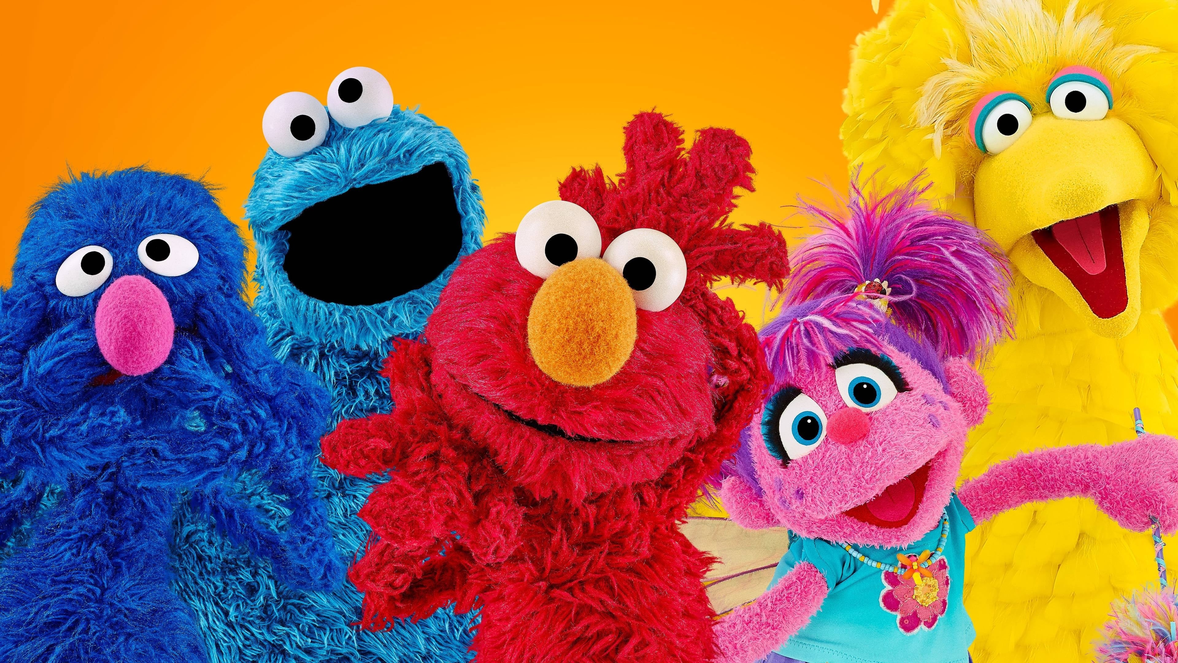 Sesame Street: Educational children's television series, Live-action, Sketch comedy, Animation and puppetry. 3840x2160 4K Wallpaper.