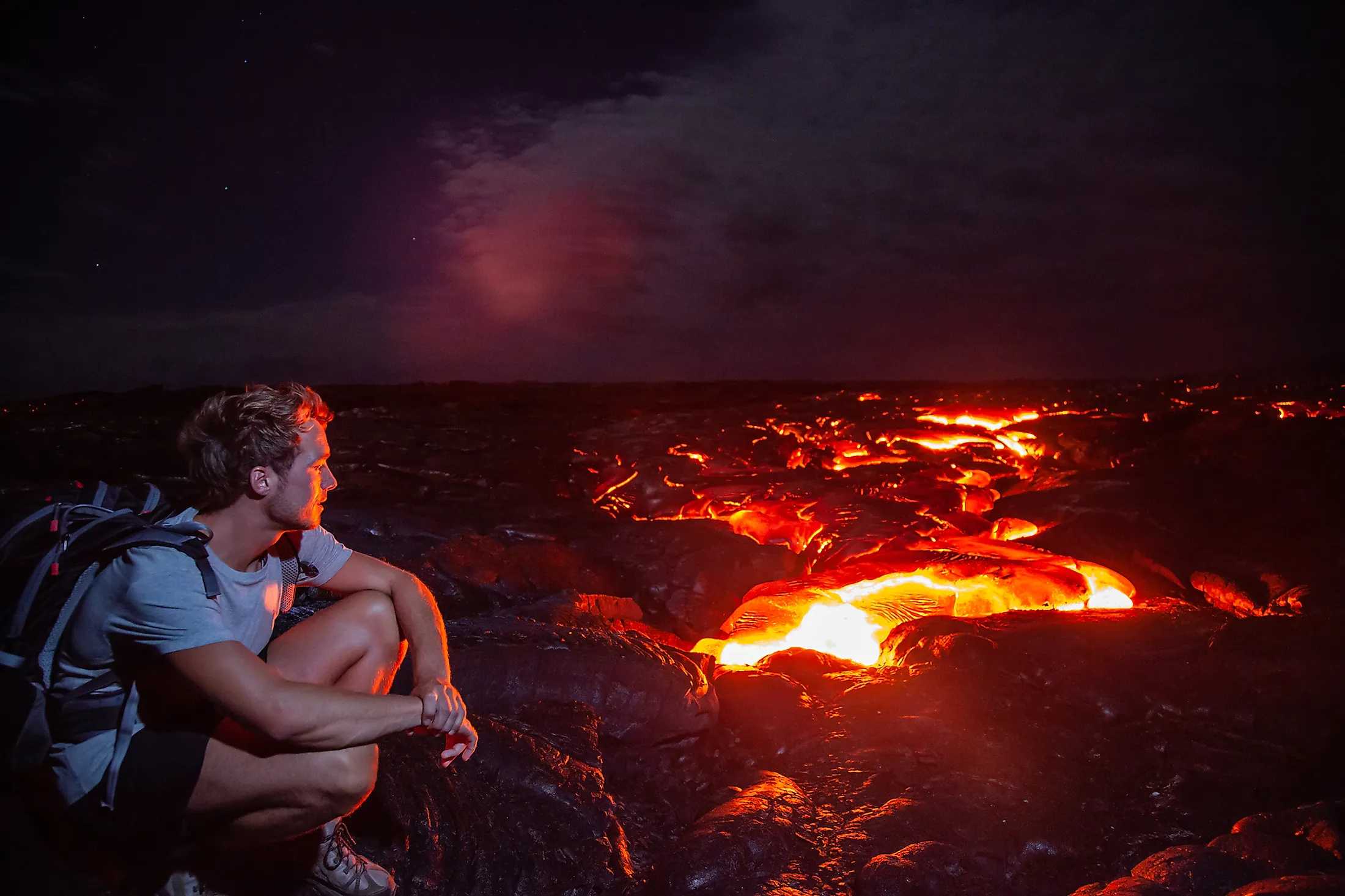 Hawaii Volcanoes National Park, Worldatlas, Volcanic wonders, Natural phenomena, 2200x1470 HD Desktop