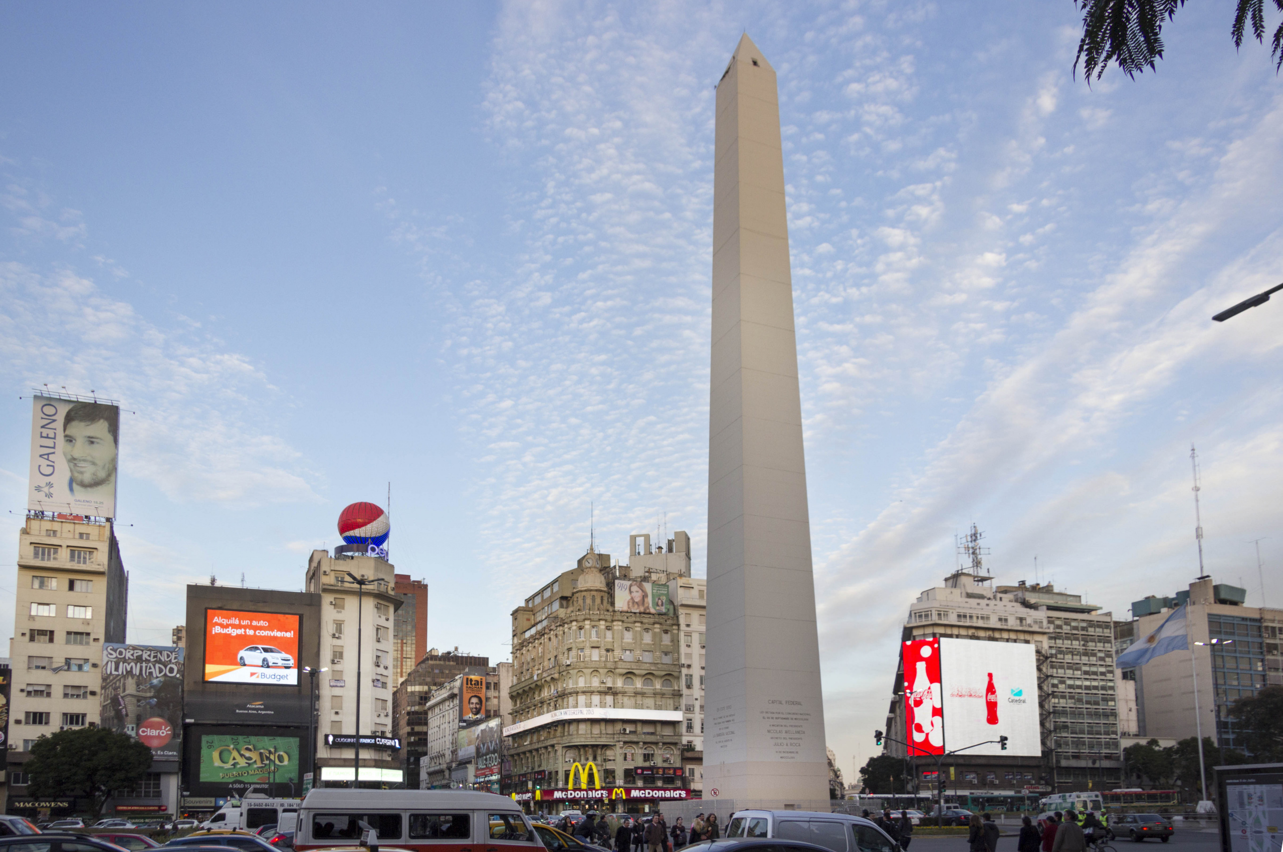 Obelisco Buenos Aires wallpapers, Argentina flag, 2560x1700 HD Desktop
