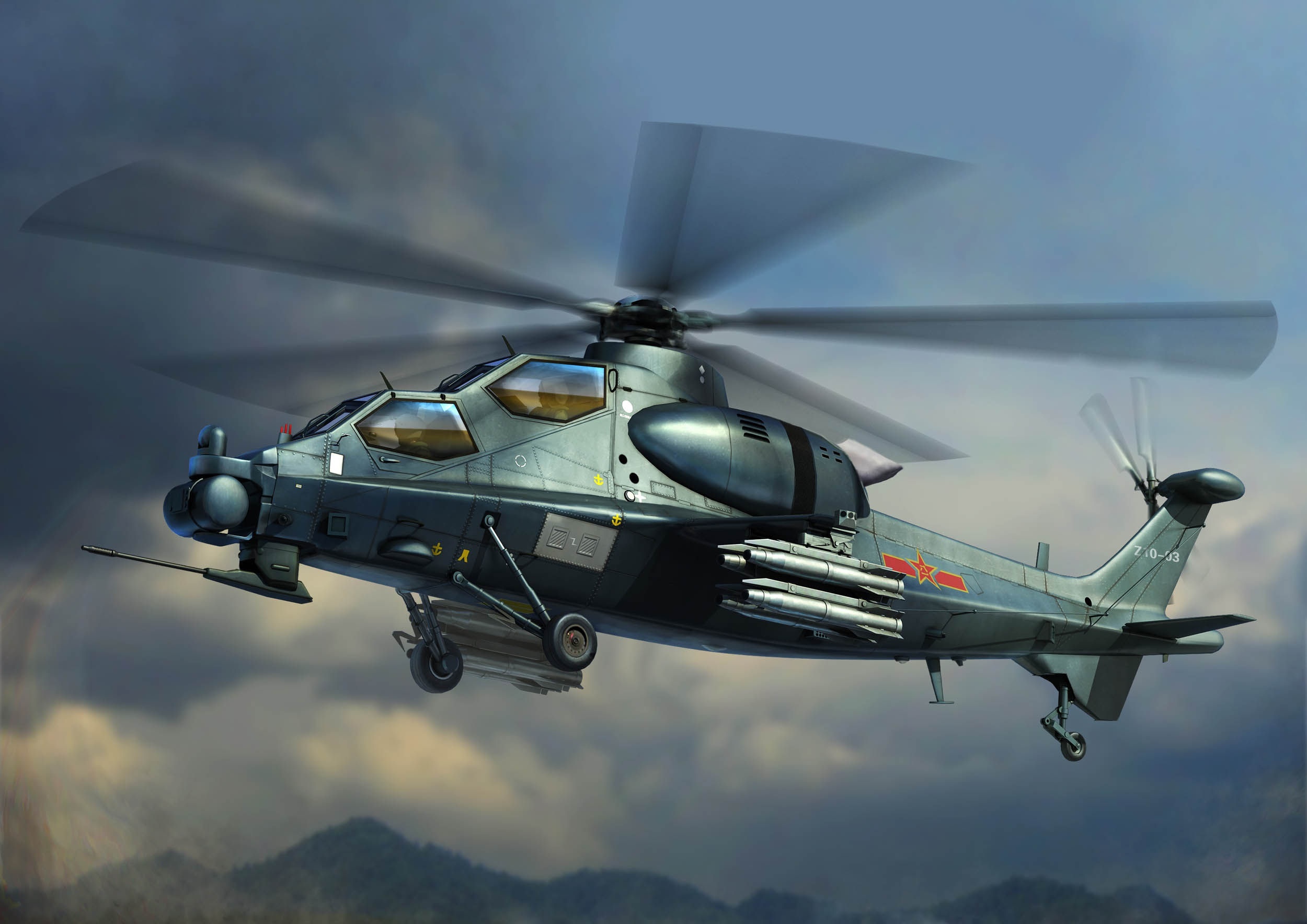 CAIC Z-10 HD Wallpapers and Backgrounds 2500x1770