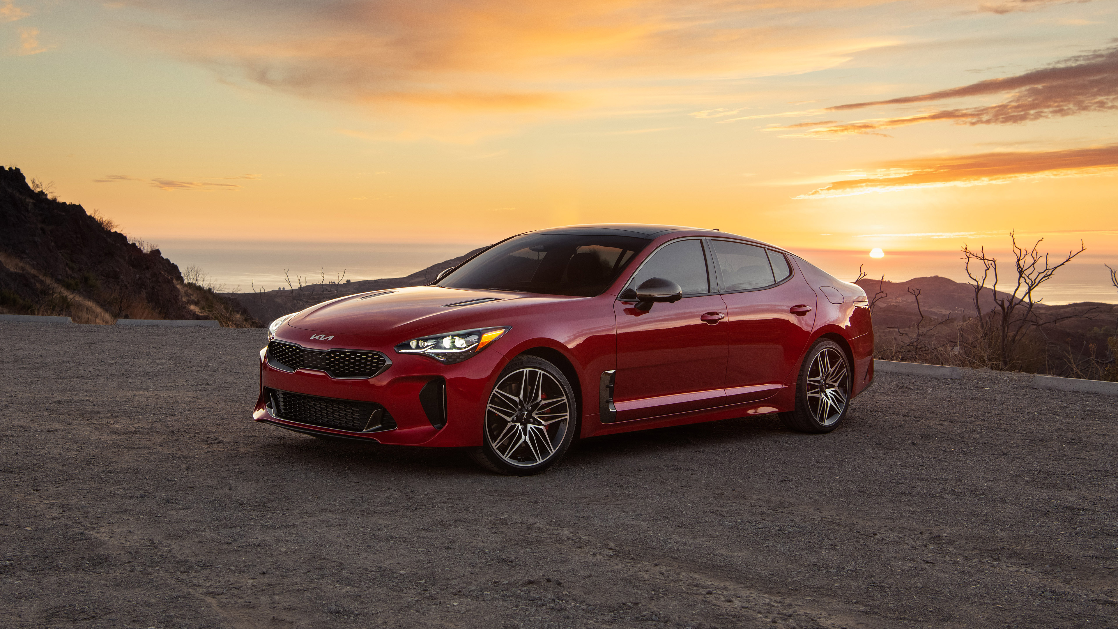 Kia Stinger, Powerful and captivating, Elegance and style, Unforgettable presence, 3840x2160 4K Desktop