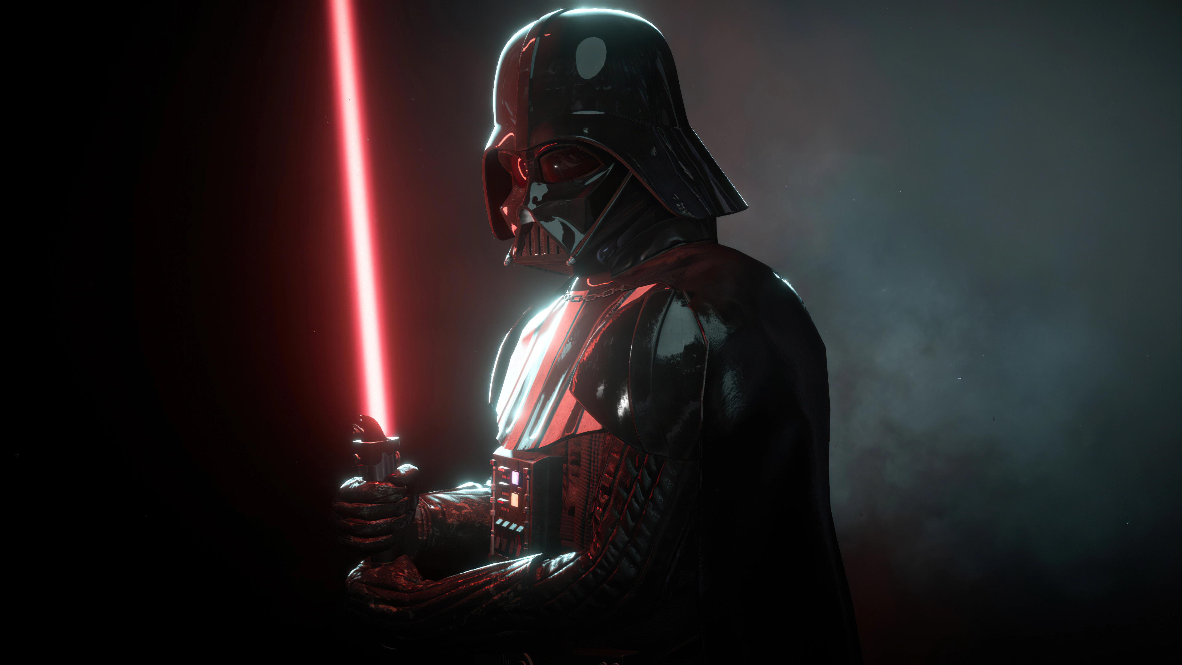 Darth Vader: Star Wars Battlefront II, Anakin Skywalker, Villain. 3840x2160 4K Wallpaper.