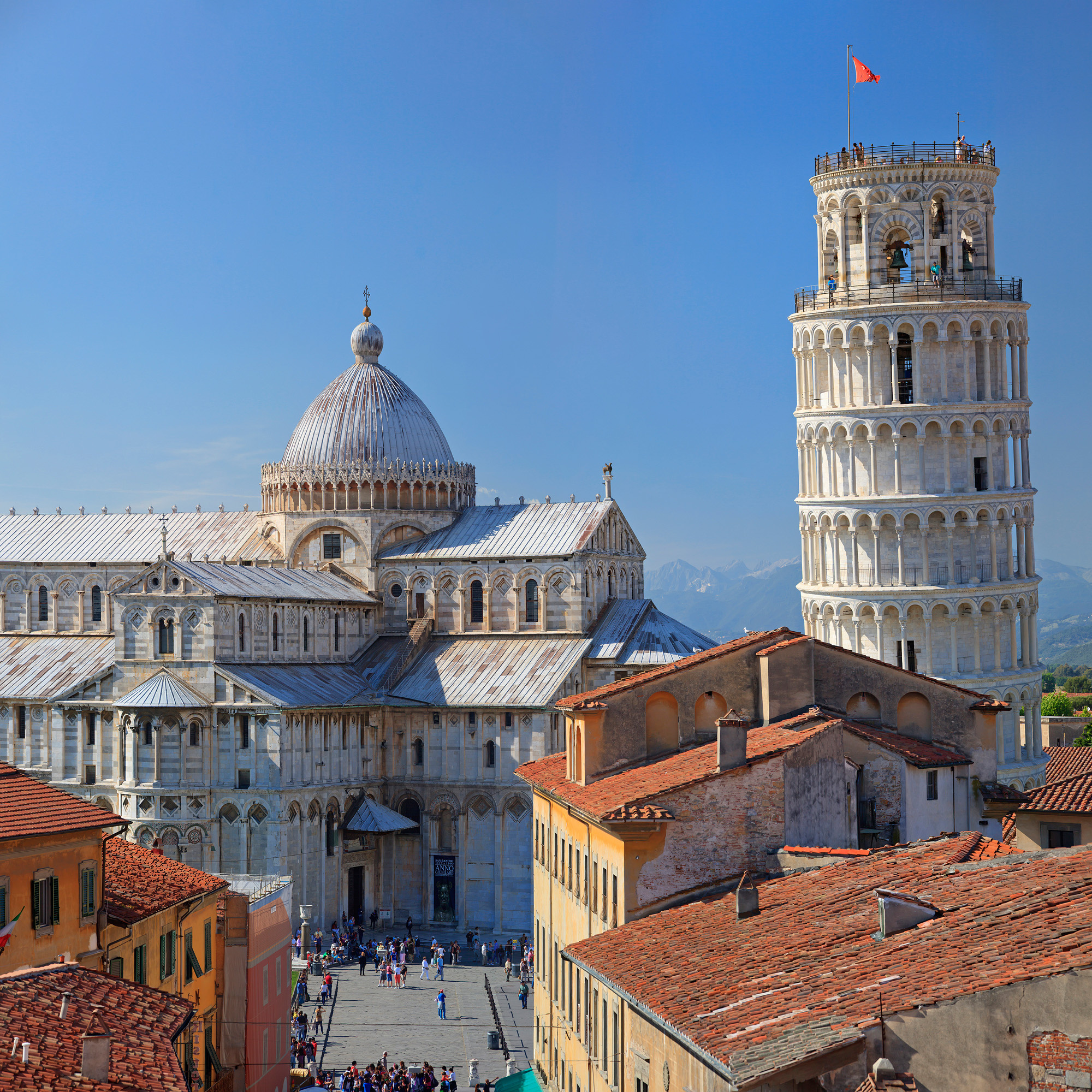 Visit Pisa, Discover Tuscany, Cultural heritage, Architectural marvels, 2000x2000 HD Phone
