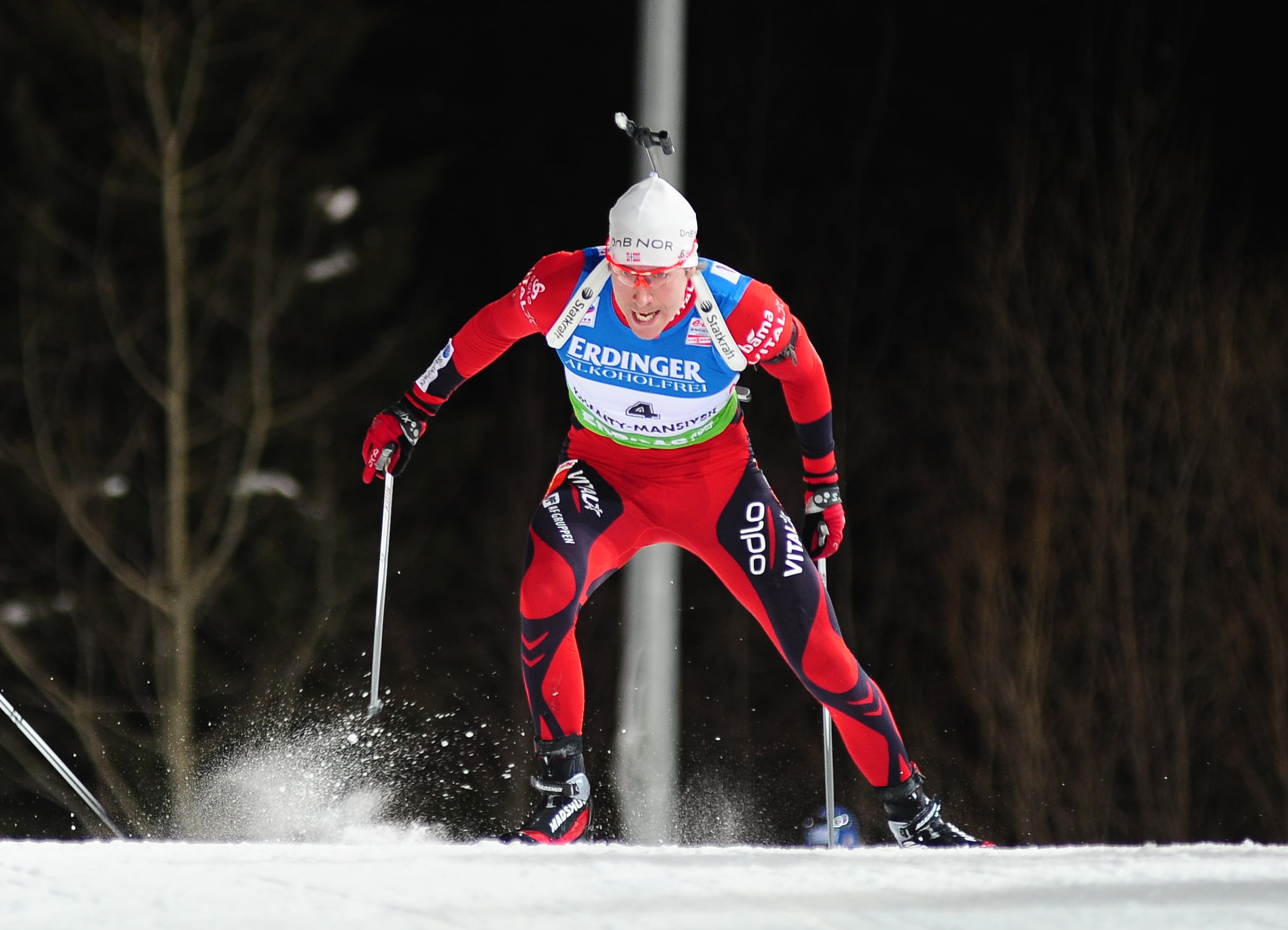 Biathlon: Emil Hegle Svendsen, A retired Norwegian biathlete, Eight medals at Winter Olympics. 2430x1760 HD Wallpaper.