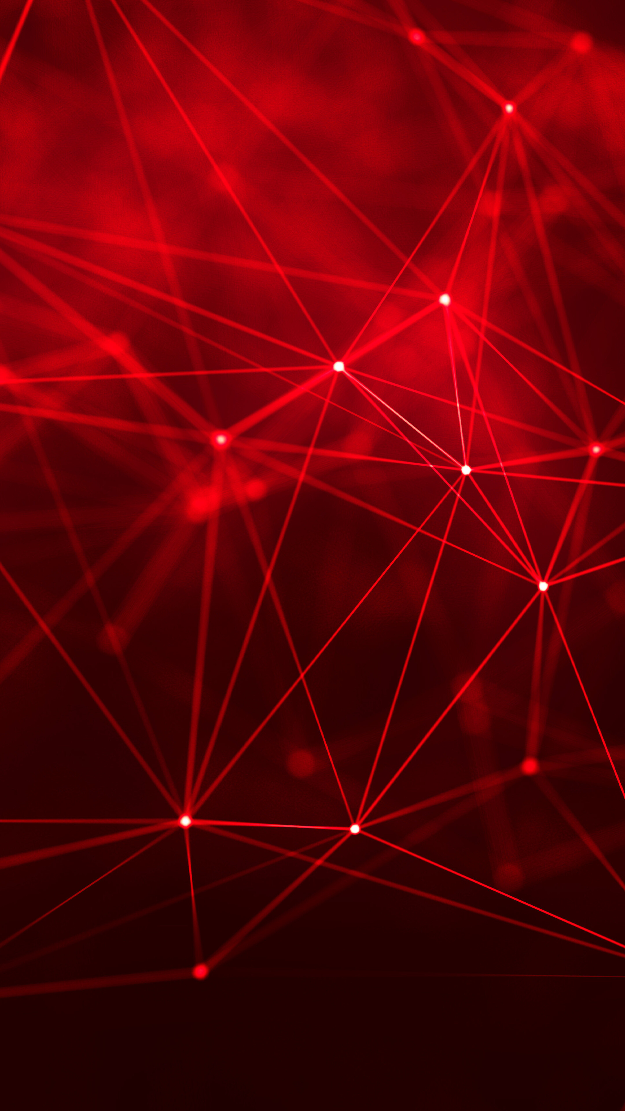 Geometric Abstract: Cyberspace, Reflex angles, Equilateral triangles. 2160x3840 4K Wallpaper.