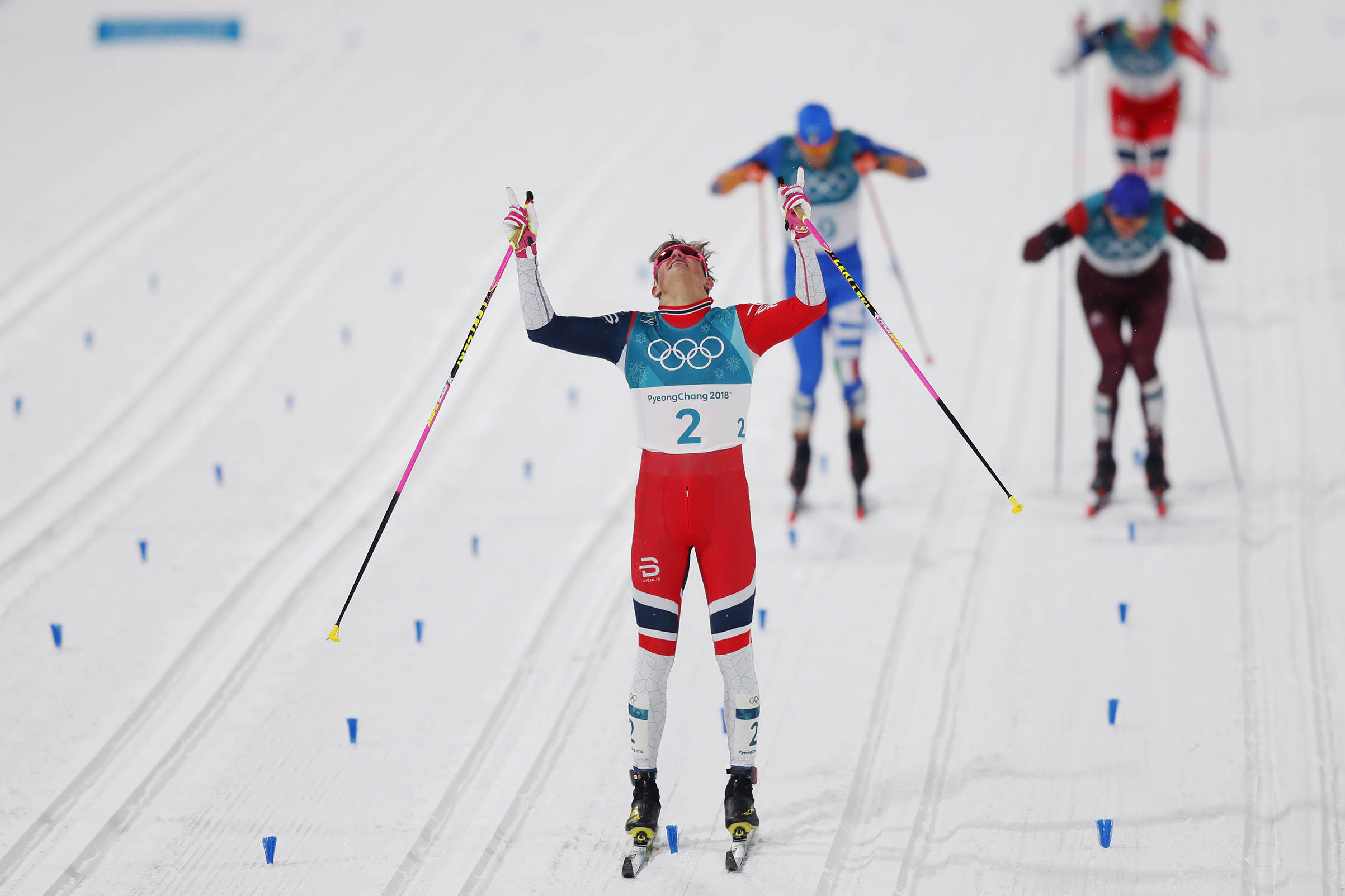 Johannes Hoesflot Klaebo, Winter Olympic medal count, 2018 winners, 2410x1610 HD Desktop