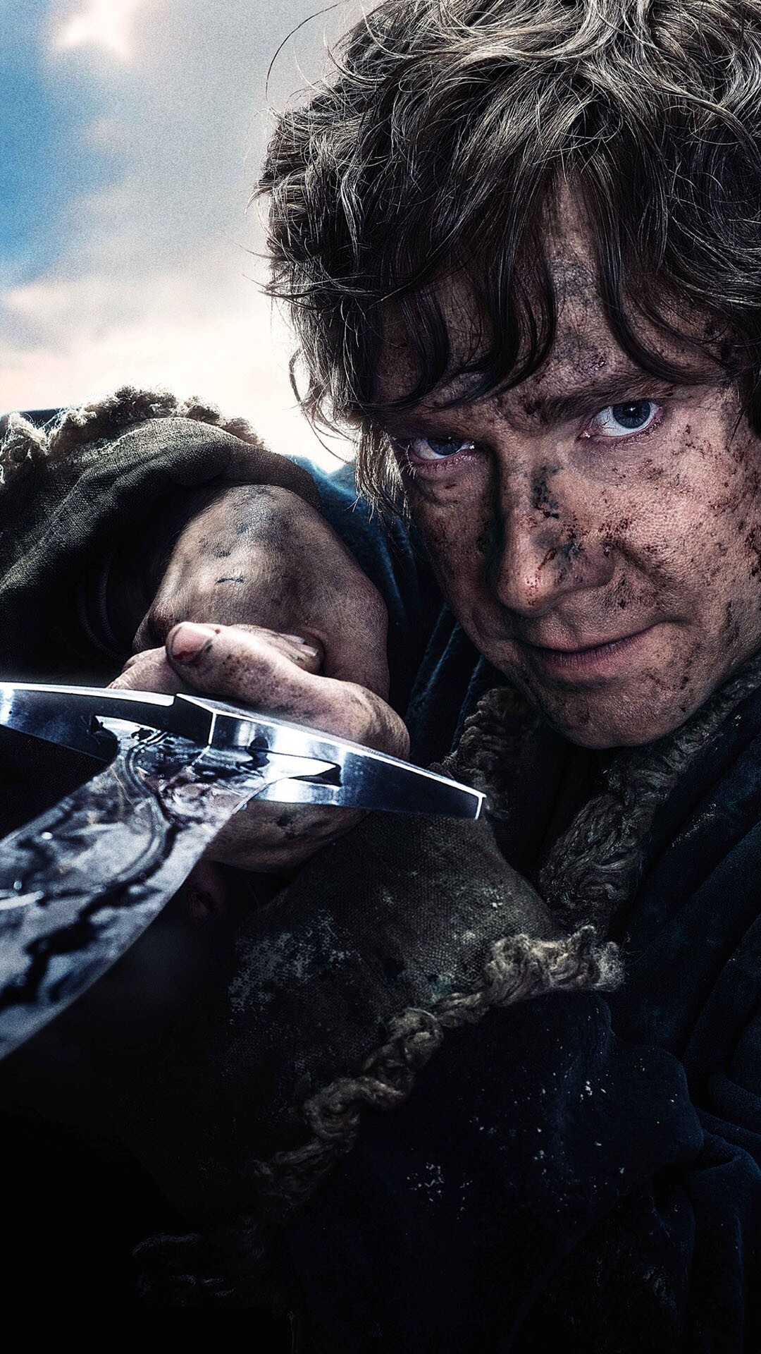 The Hobbit: Bilbo Baggins, Middle-earth's most adventurous hobbit. 1080x1920 Full HD Background.