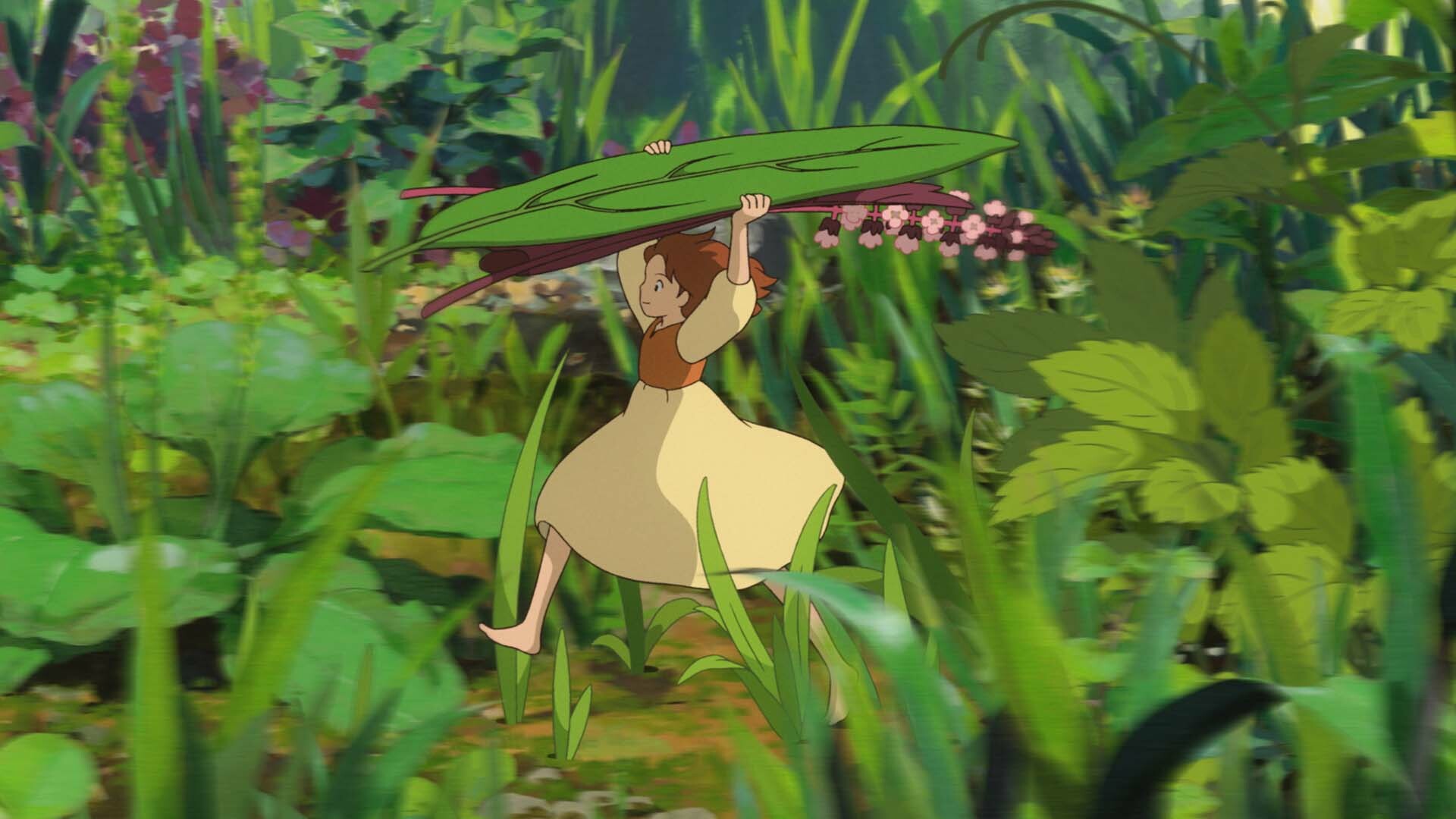 The Secret World of Arrietty: Based on the classic novel series The Borrowers by Mary Norton. 1920x1080 Full HD Background.