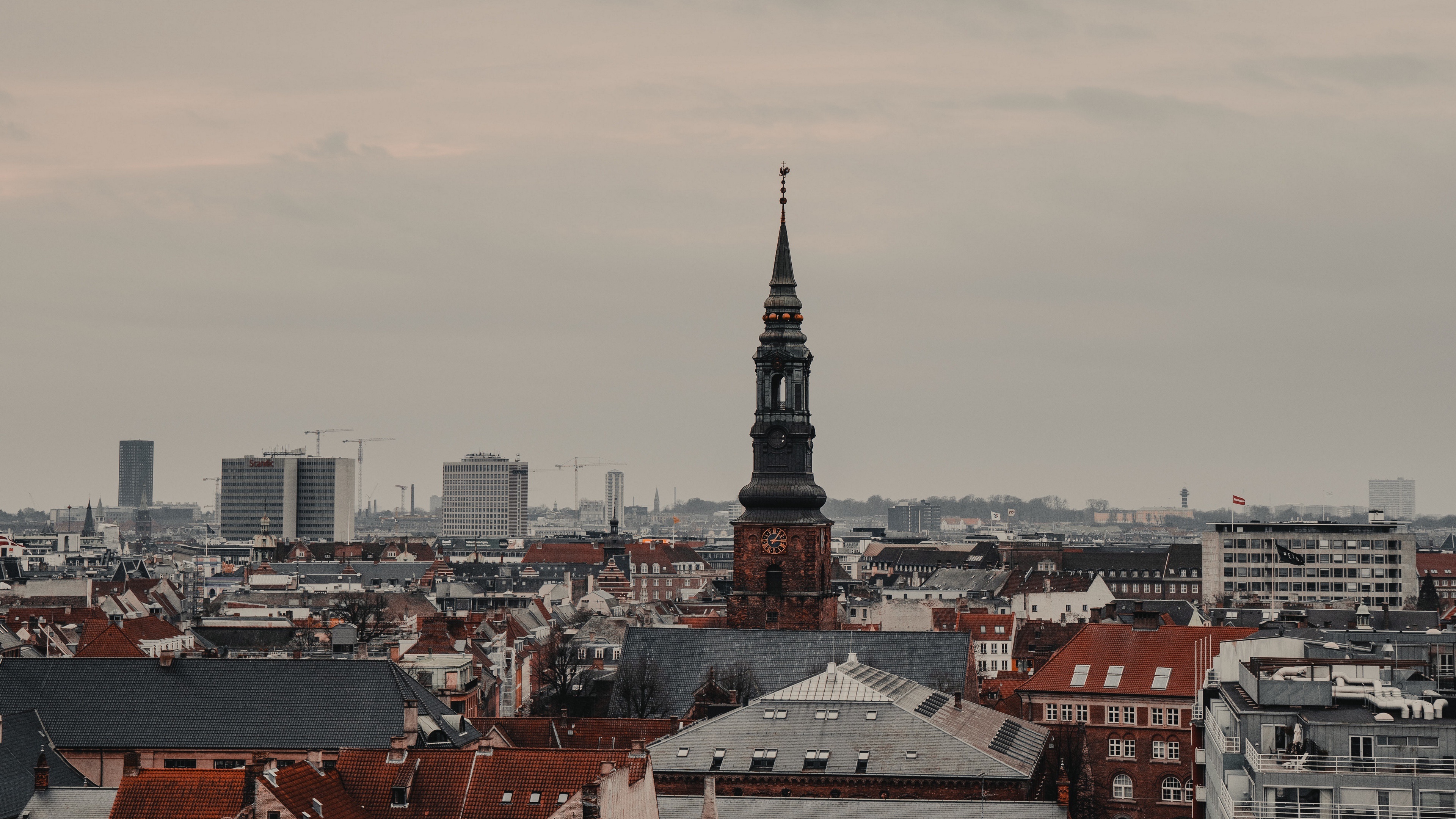 Copenhagen, Vibrant cityscape, Urban charm, Scandinavian beauty, 3840x2160 4K Desktop