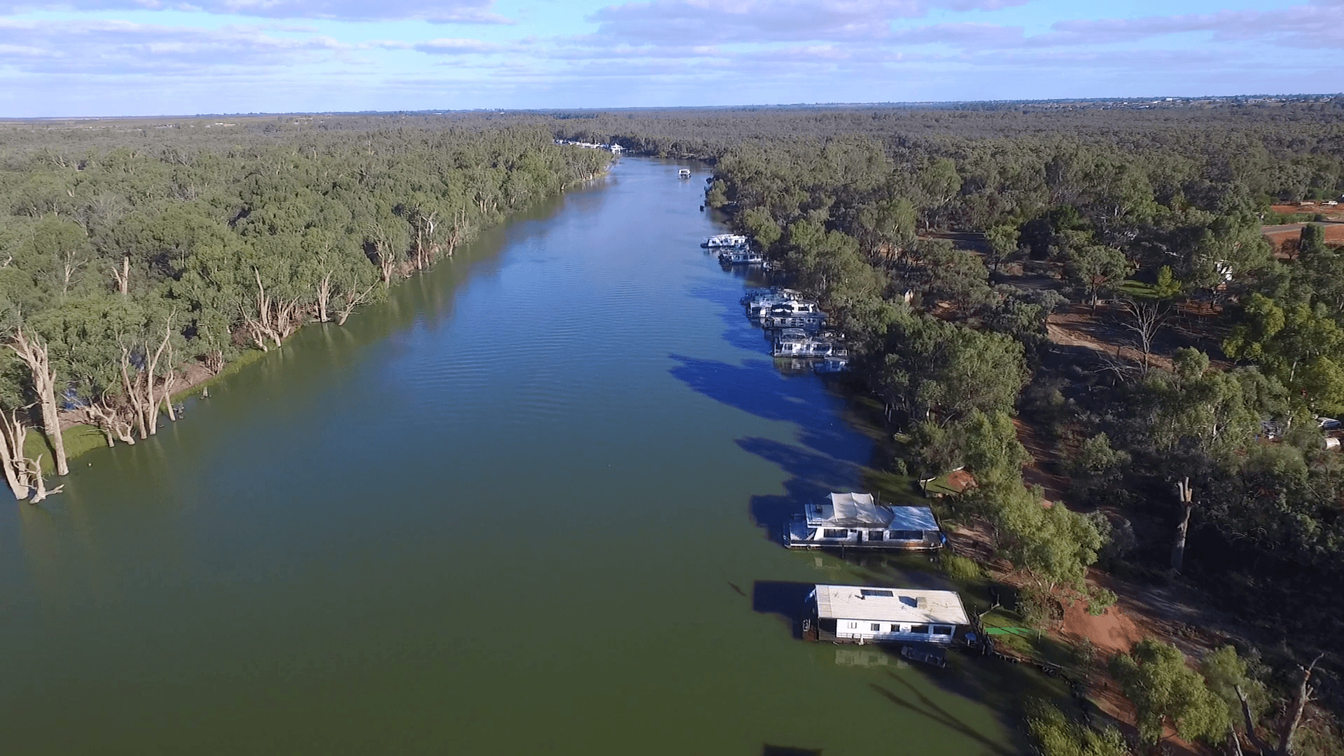 Murray River, Famous waterway, Australian landscapes, Desktop wallpapers, 1920x1080 Full HD Desktop
