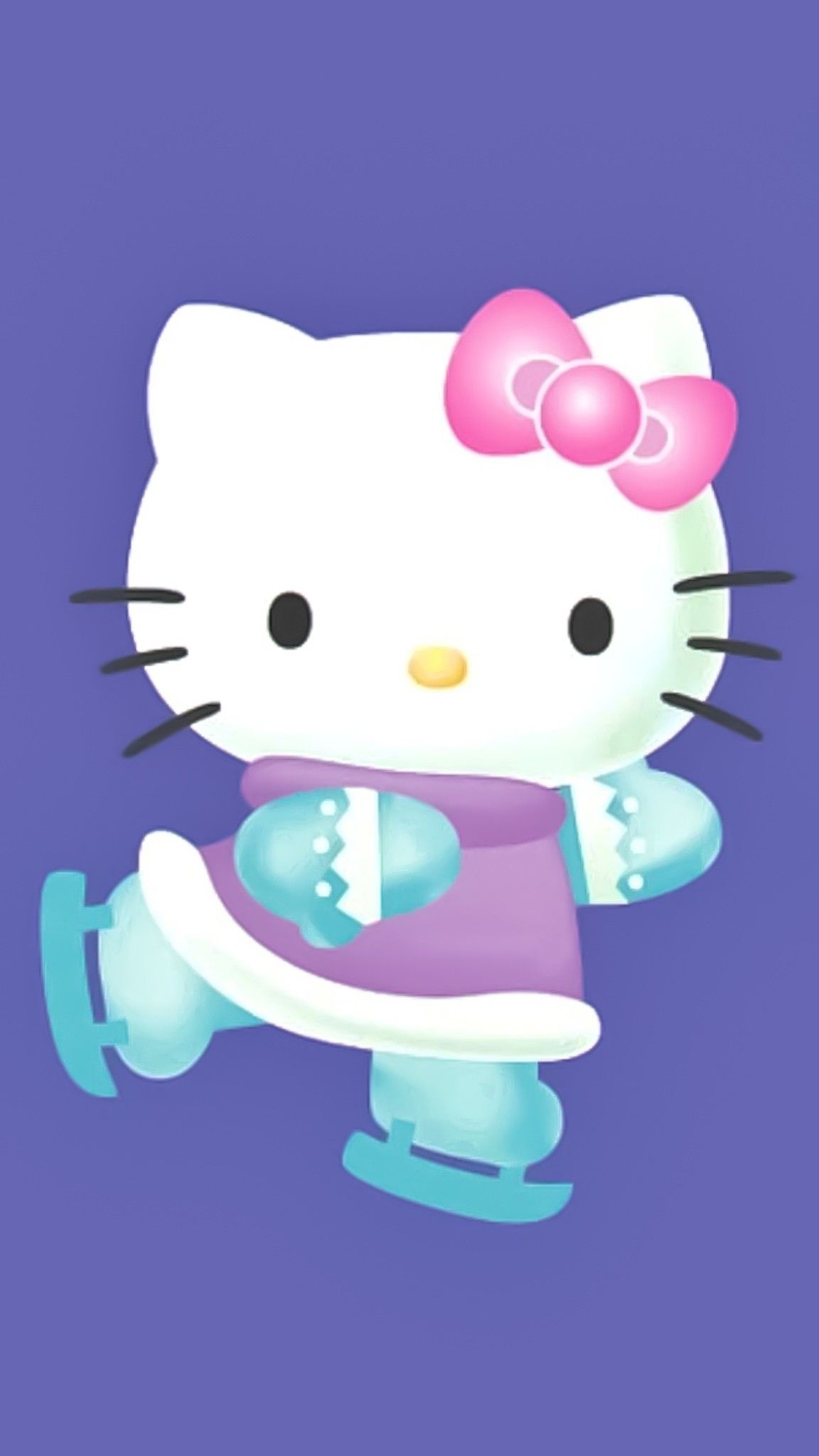 Hello Kitty Winter, Adorable holiday cheer, Festive Hello Kitty, Cute Christmas, 1160x2050 HD Phone
