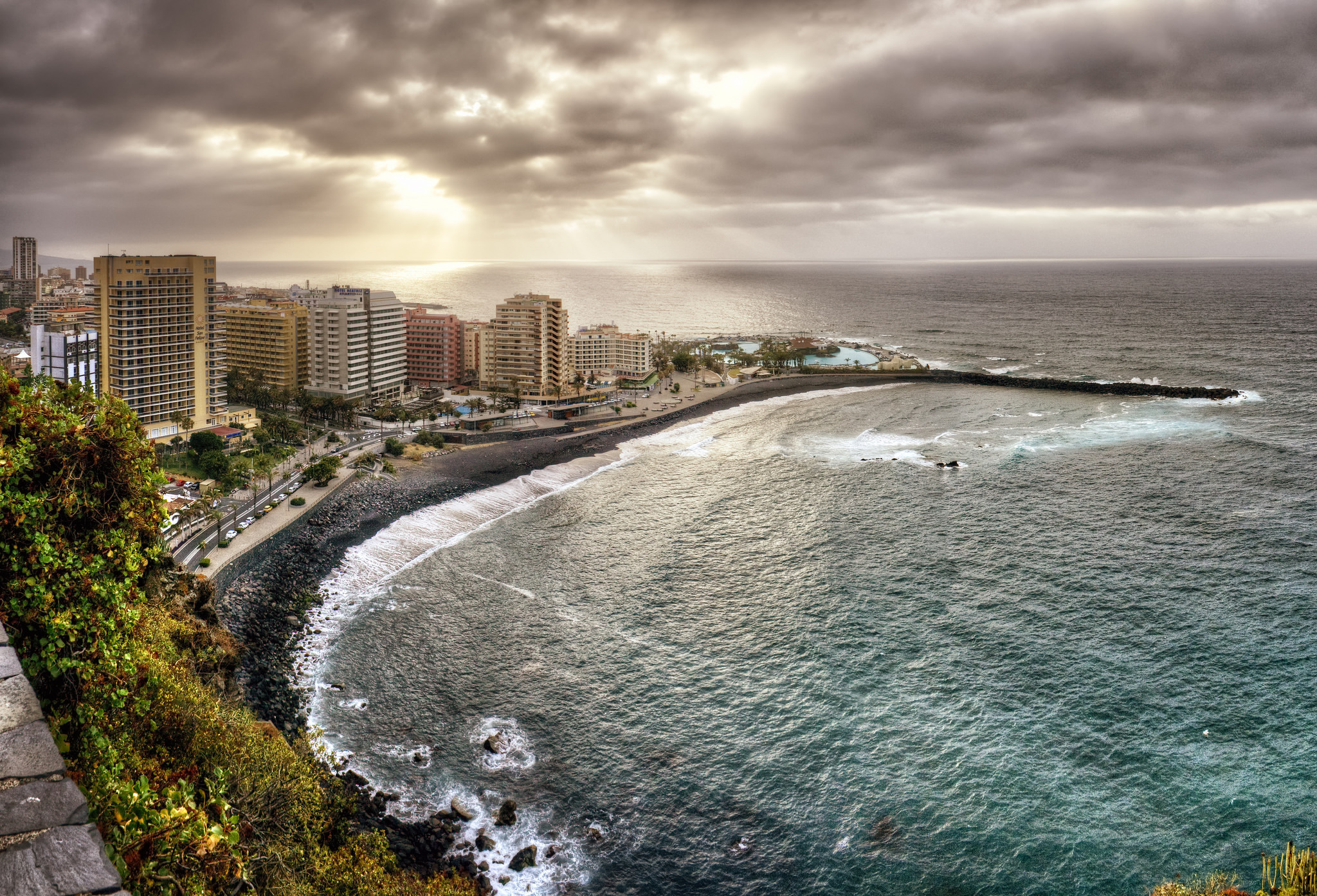 Ocean landscape, Serene beaches, Canary Islands, Coastal views, 2050x1400 HD Desktop