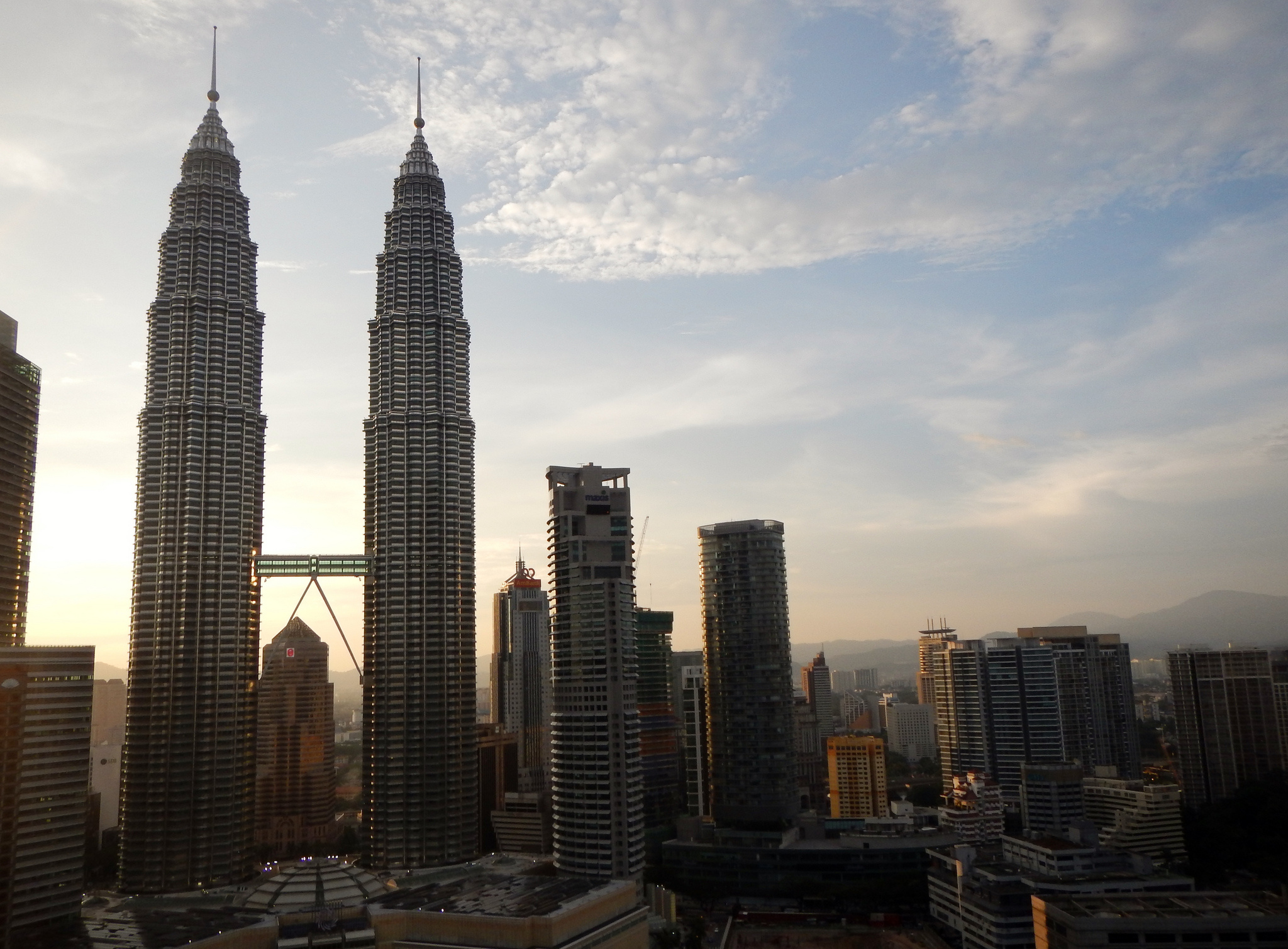 Petronas Twin Towers, Stunning urban view, Iconic structure, Kuala Lumpur, 2050x1510 HD Desktop